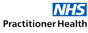 logo of the NHS practitioner health